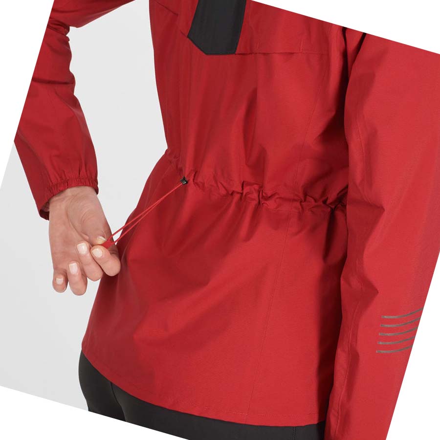 Chaquetas Salomon BONATTI WATERPROOF Mujer Rojos | MX 2476SGL